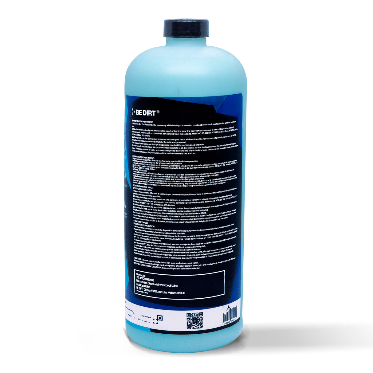 DIRT_TIRE_SEALANT_SELLADOR_LLANTAS_ANTI_PINCHAZOS_LATEX_BE_DIRT_BEDIRT_BICICLETA_BICI_MOTOCICLETA_MOTO_DEPORTE_CICLISMO_BTM_RUTA_ENDURO_LIMPIEZA_LIMPIO_LIMPIADORES