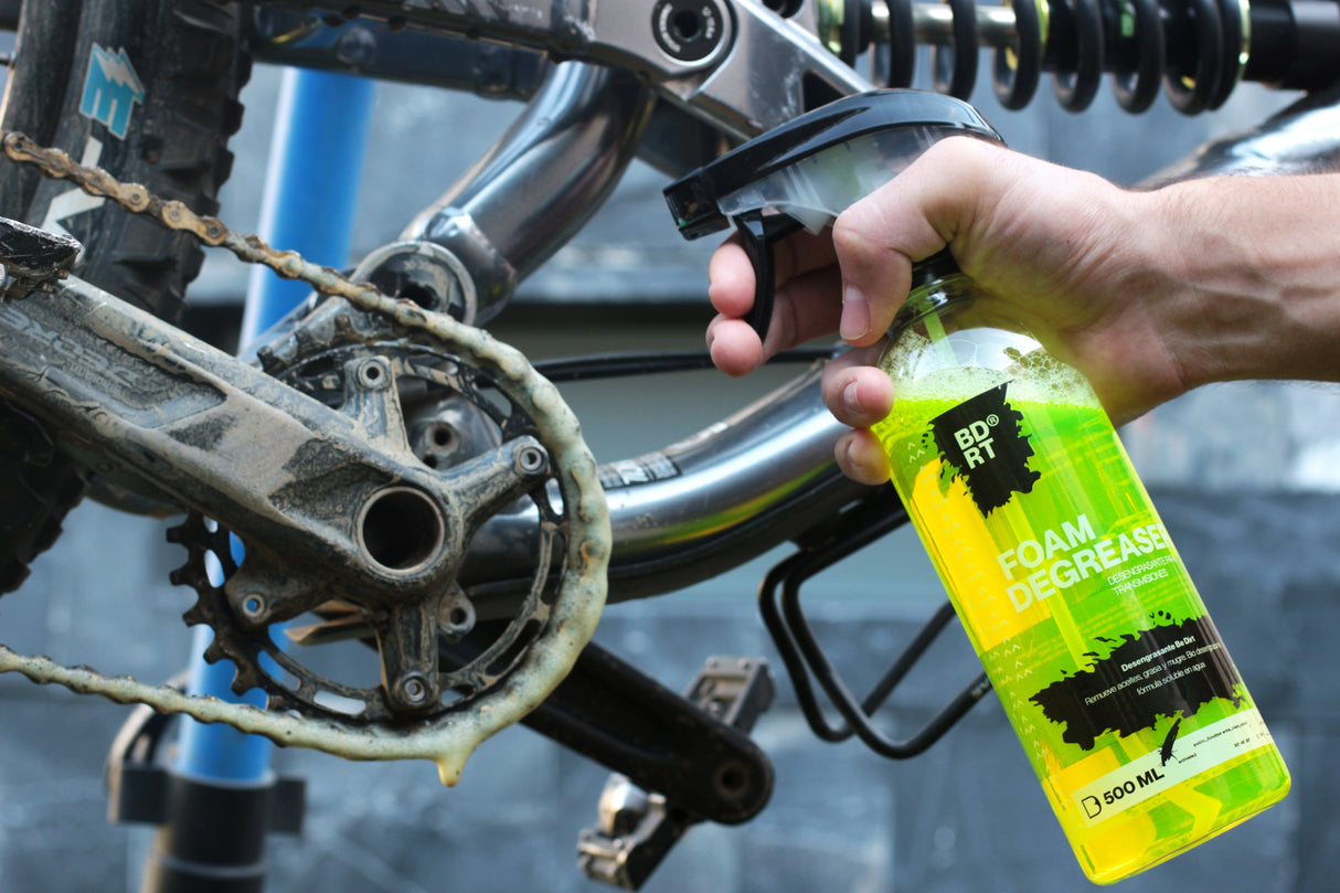 FOAM_DEGREASER_BEDIRT_DESENGRASANTE_LIMPIEZA_CICLISMO_BICICLETA_ENDURO_RUTA_BEDIRT_CADENA