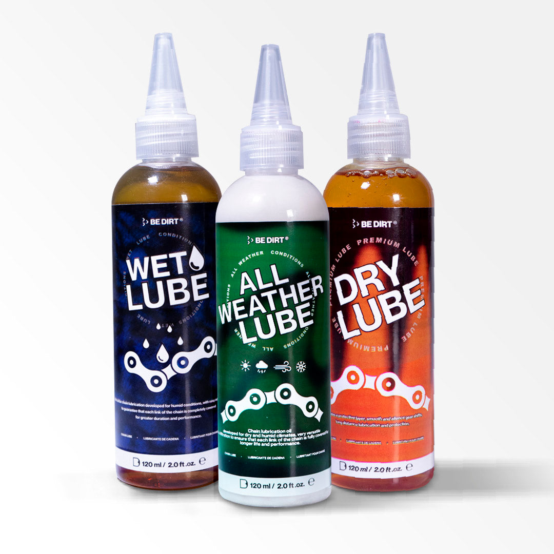 MIX_LUBE_X4_120_ML_WET_LUBE_LUBRICANTE_CLIMA_HUMEDO_CADENA_BE_DIRT_BEDIRT_BICICLETA_BICI_MOTOCICLETA_MOTO_DEPORTE_CICLISMO_BTM_RUTA_ENDURO_LIMPIEZA_LIMPIO_LIMPIADORES