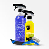INDOOR_PACK_INDOOR_WASH_LIMPIADOR_EN_SECO_CUADRO_FOAM_DEGREASER_DESENGRASANTE_CADENA_CASSETTE_CASSETTE_BRUSH_CEPILLO_CASSETTE_CADENA_BE_DIRT_BEDIRT_BICICLETA_BICI_MOTOCICLETA_MOTO_DEPORTE_CICLISMO_BTM_RUTA_ENDURO_LIMPIEZA_LIMPIO_LIMPIADORES