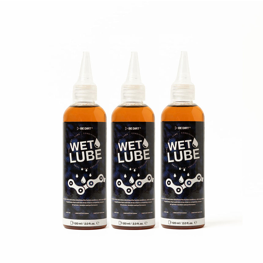 3 X WET LUBE 120ml